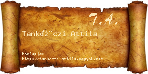 Tankóczi Attila névjegykártya